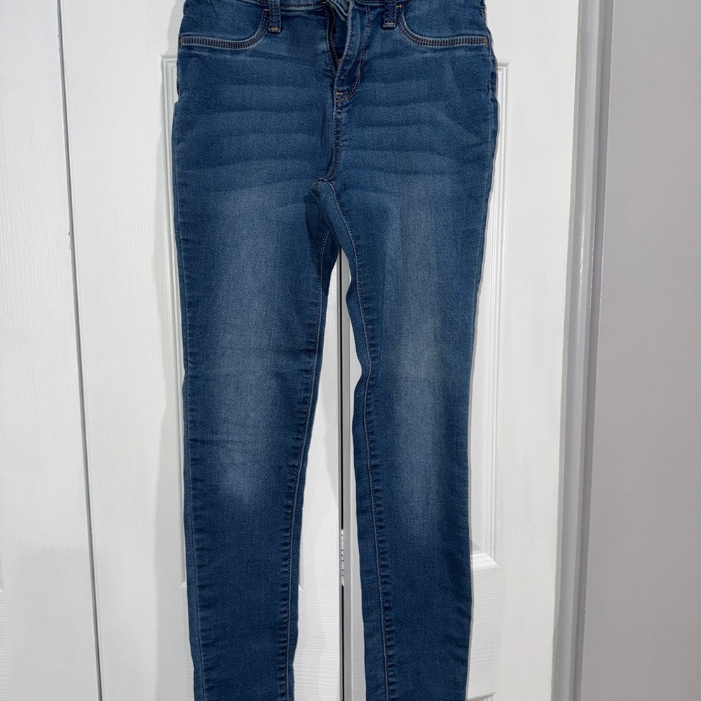Old Navy Girls Jeggings - Adjustable waist Deep Blue